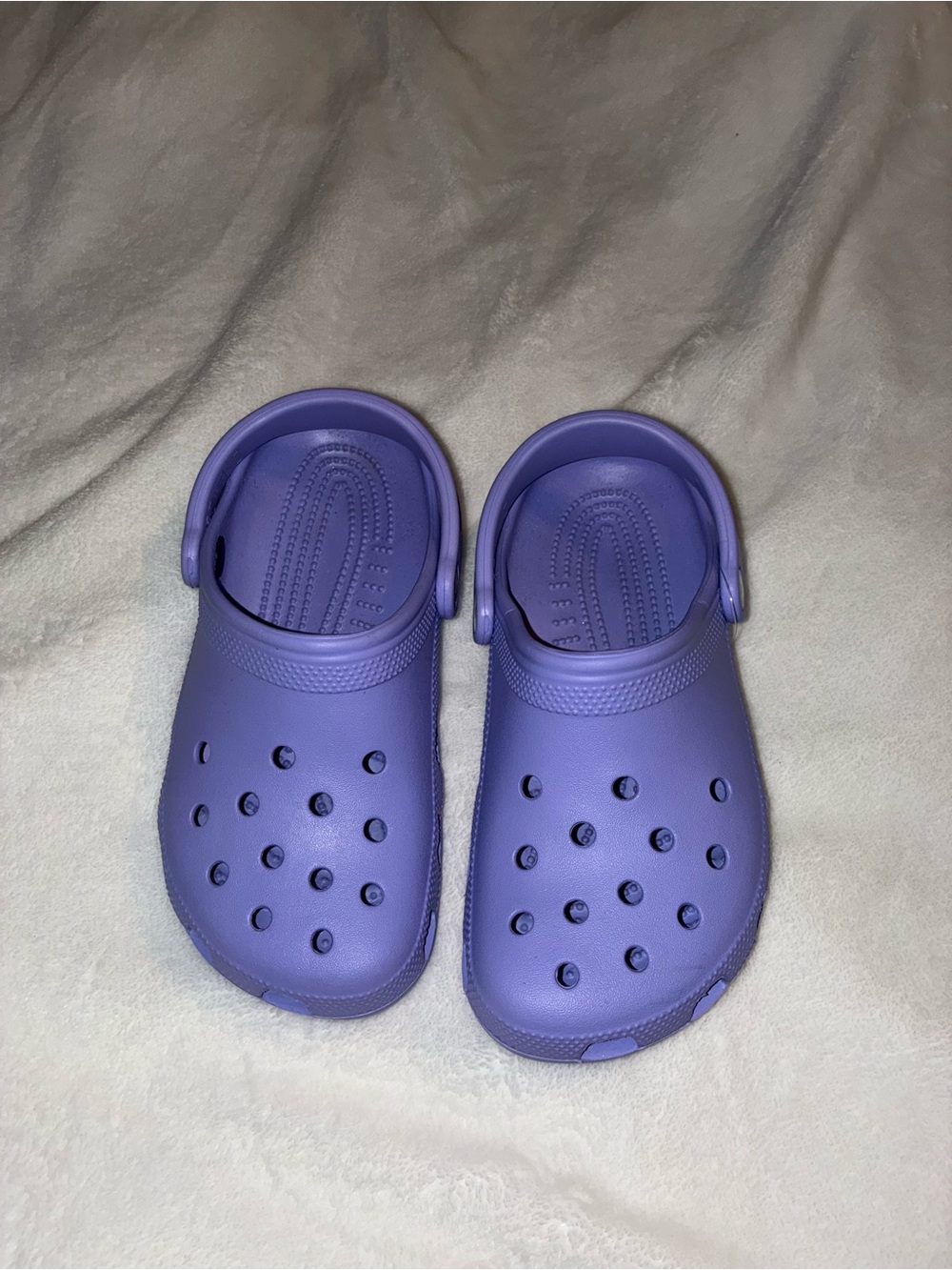 CROCS Kids Lavender Classic Clogs